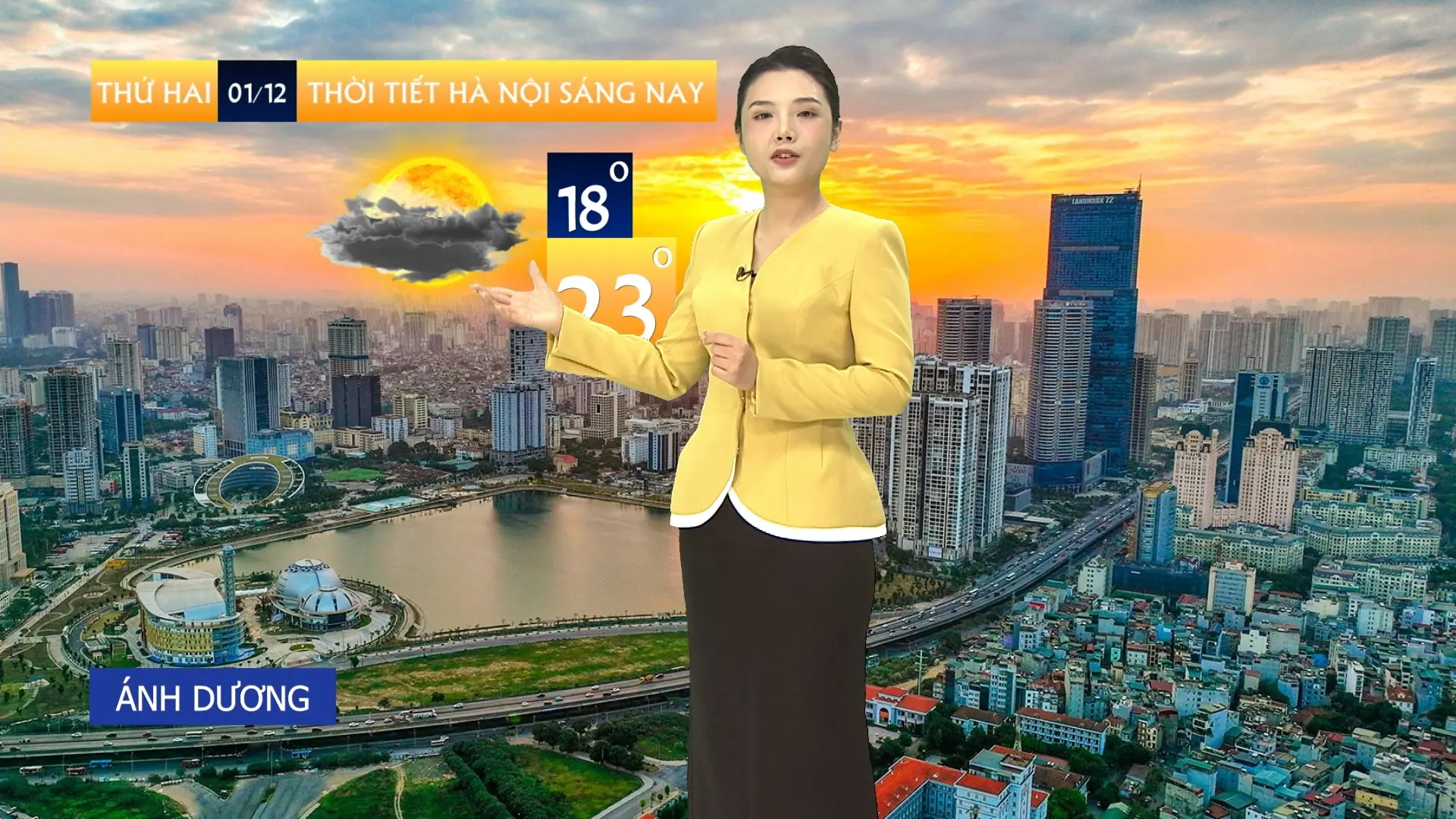 Dự báo thời tiết trưa | 01/12/2025